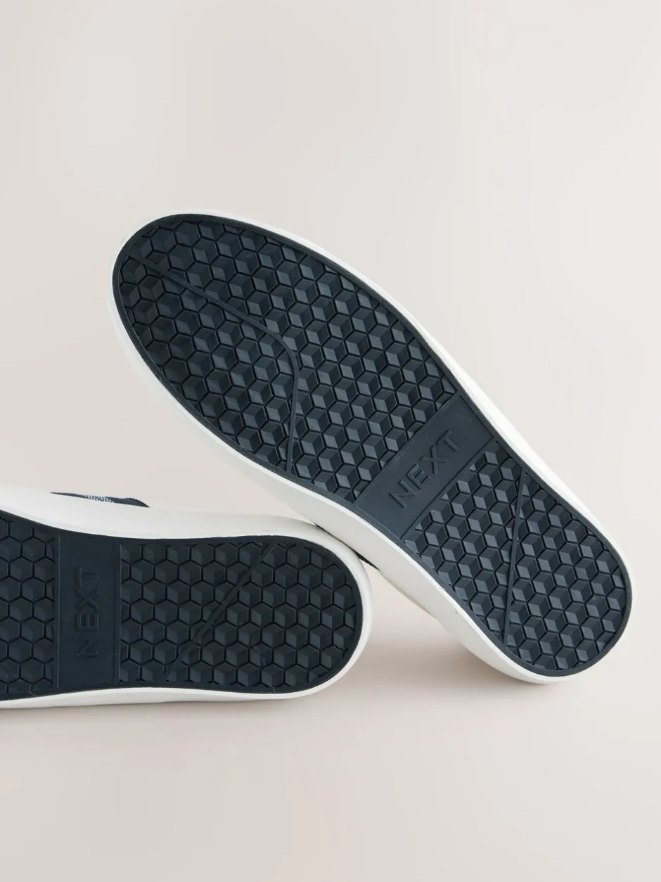 Sneakers|Next - Nette casual sneakers met zijstreep Wit