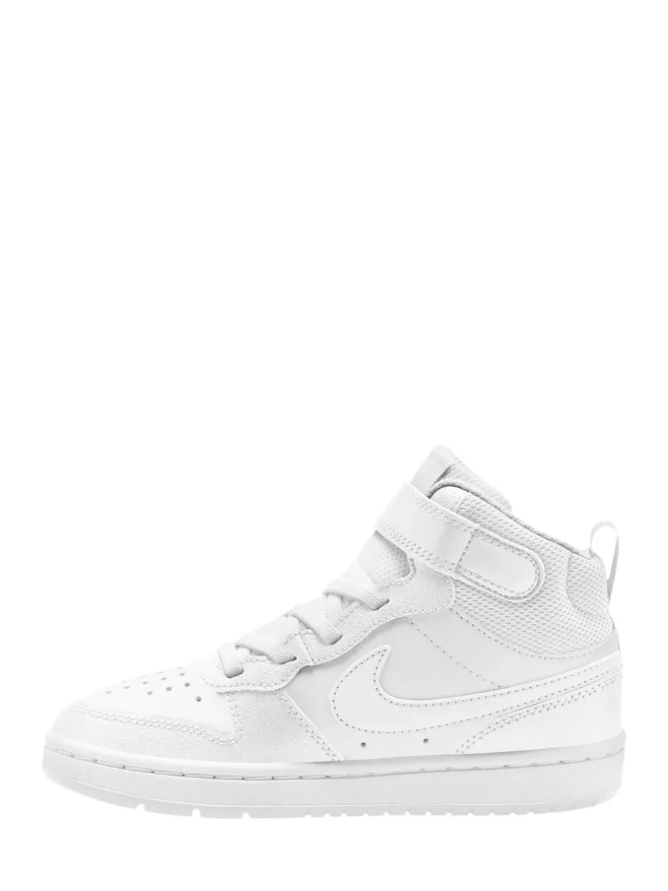 Sneakers|Sneakers|Nike Wit - - Junior Court Borough halfhoge sneakers
