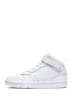 Sneakers|Sneakers|Nike Wit - - Junior Court Borough halfhoge sneakers