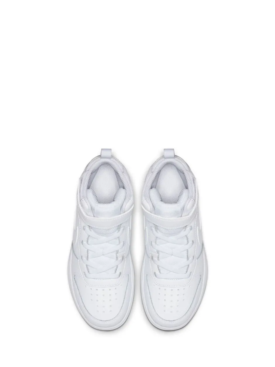 Sneakers|Sneakers|Nike Wit - - Junior Court Borough halfhoge sneakers