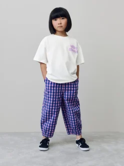 Tops|T-Shirts*Next Wit - Oversized T-shirt met grafische print (3-16jr)