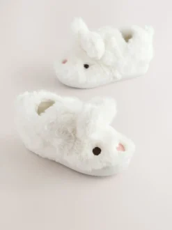 Pantoffels|Next - Pantoffels met antislip-zool Wit