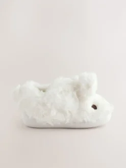 Pantoffels|Next - Pantoffels met antislip-zool Wit
