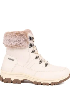 Ruimvallend En Extraruimvallend|Boots|Pavers - Wide Fit Water-Resistant Weather Boots Wit