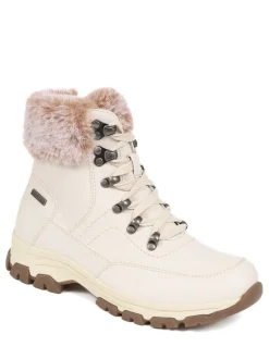 Ruimvallend En Extraruimvallend|Boots|Pavers - Wide Fit Water-Resistant Weather Boots Wit