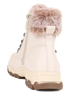 Ruimvallend En Extraruimvallend|Boots|Pavers - Wide Fit Water-Resistant Weather Boots Wit