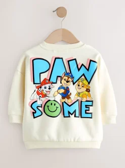 Truien En Breisels|Sweaters En Hoody´S*Next Wit - Paw Patrol sweatshirt met ronde hals (9mnd-8jr)
