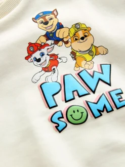 Truien En Breisels|Sweaters En Hoody´S*Next Wit - Paw Patrol sweatshirt met ronde hals (9mnd-8jr)