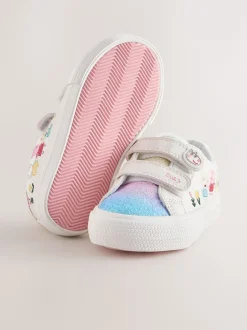 Sneakers*Next Wit - Peppa Pig Chunky Trainers with Touch Fastening