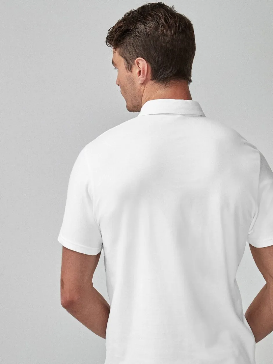 Poloshirts|Next - Polo met korte mouwen Wit