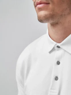 Poloshirts|Next - Polo met korte mouwen Wit