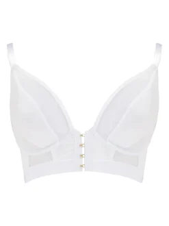 Beha's*Pour Moi - India beugelbustier met voorsluiting Wit