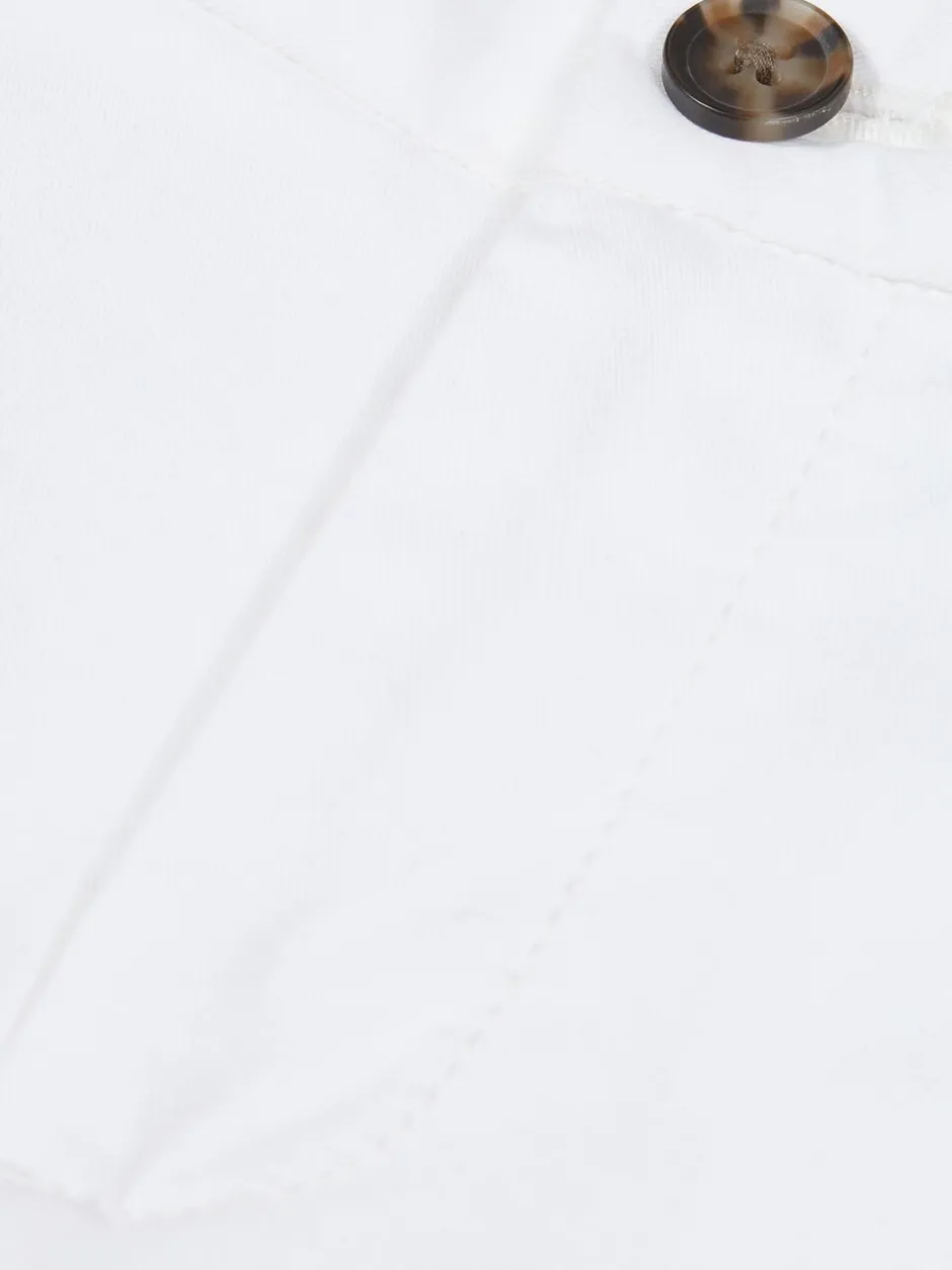 Shorts|Reiss - Wicket Korte chino met stretch Wit