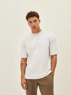 T-Shirts En Hemden*Next Wit - Relaxed fit - Zwaar T-shirt