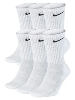 Sokken|Sokken*Nike - Ronde hals - - 6 Paar verzachte sokken voor alle dagen Wit