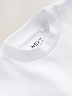 T-Shirts|Tops*Next Wit - Ruimvallend zwaar T-shirt (3-16 jr)