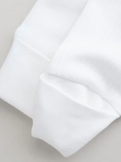 Babypakjes En Babypyjama's|Next Wit - Set van 3 babypyjama's zonder voetjes met tweewegrits van 100% katoen (0mnd -2jr)