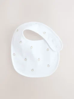 Slabbetjes*Next Wit - Set van 5 babyslabbetjes