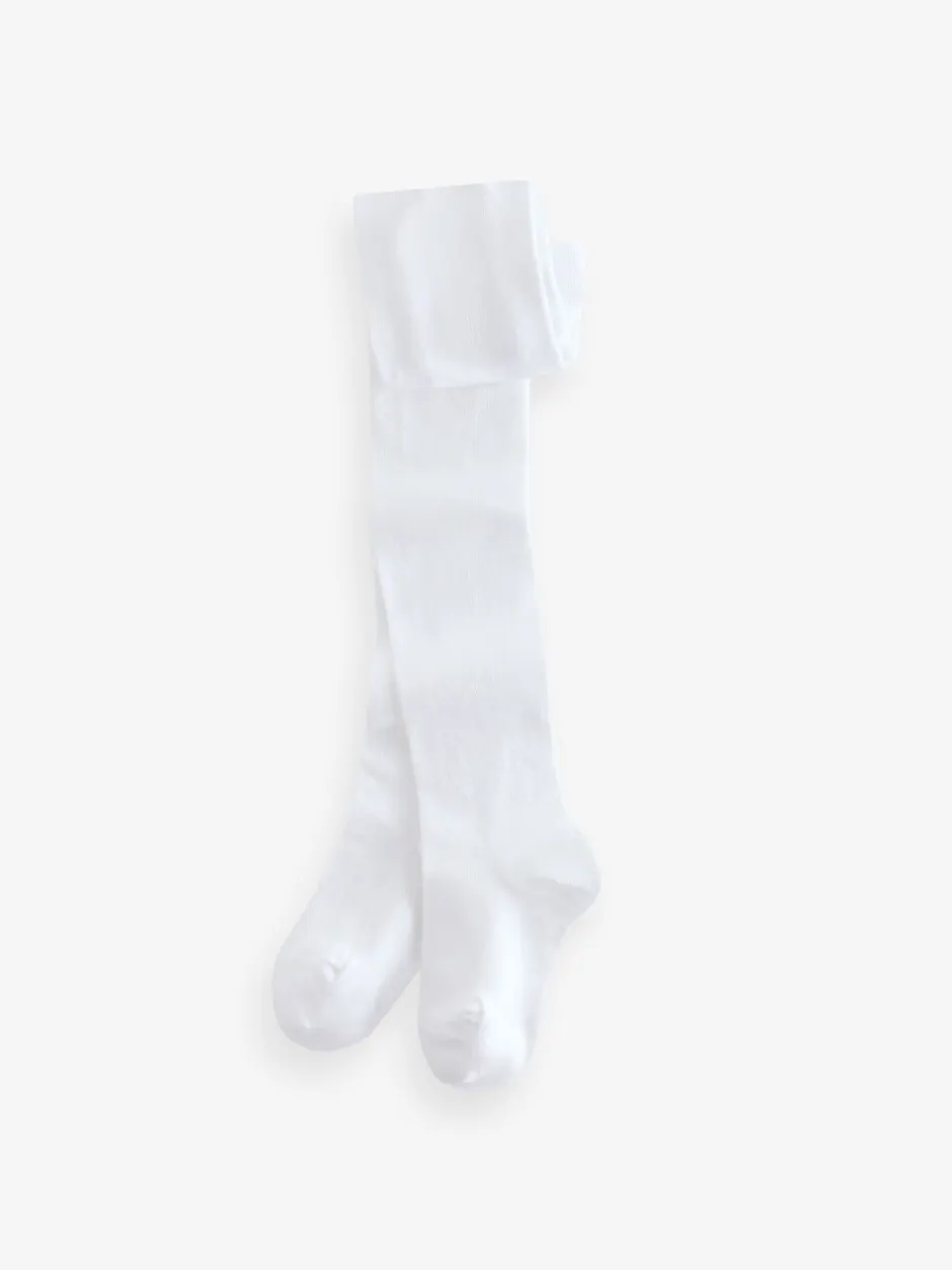 Sokken En Panty's|Schoolkleding*Next - Set van 5 katoenrijke schoolmaillots Wit