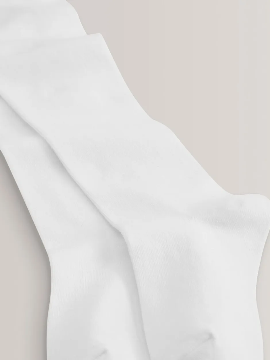 Sokken En Panty's|Sokken En Panty's*Next Wit - Set van 3 katoenrijke schoolmaillots