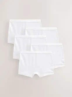 Alle Ondergoed*Next Wit - Short Briefs 5 Pack (2-16yrs)
