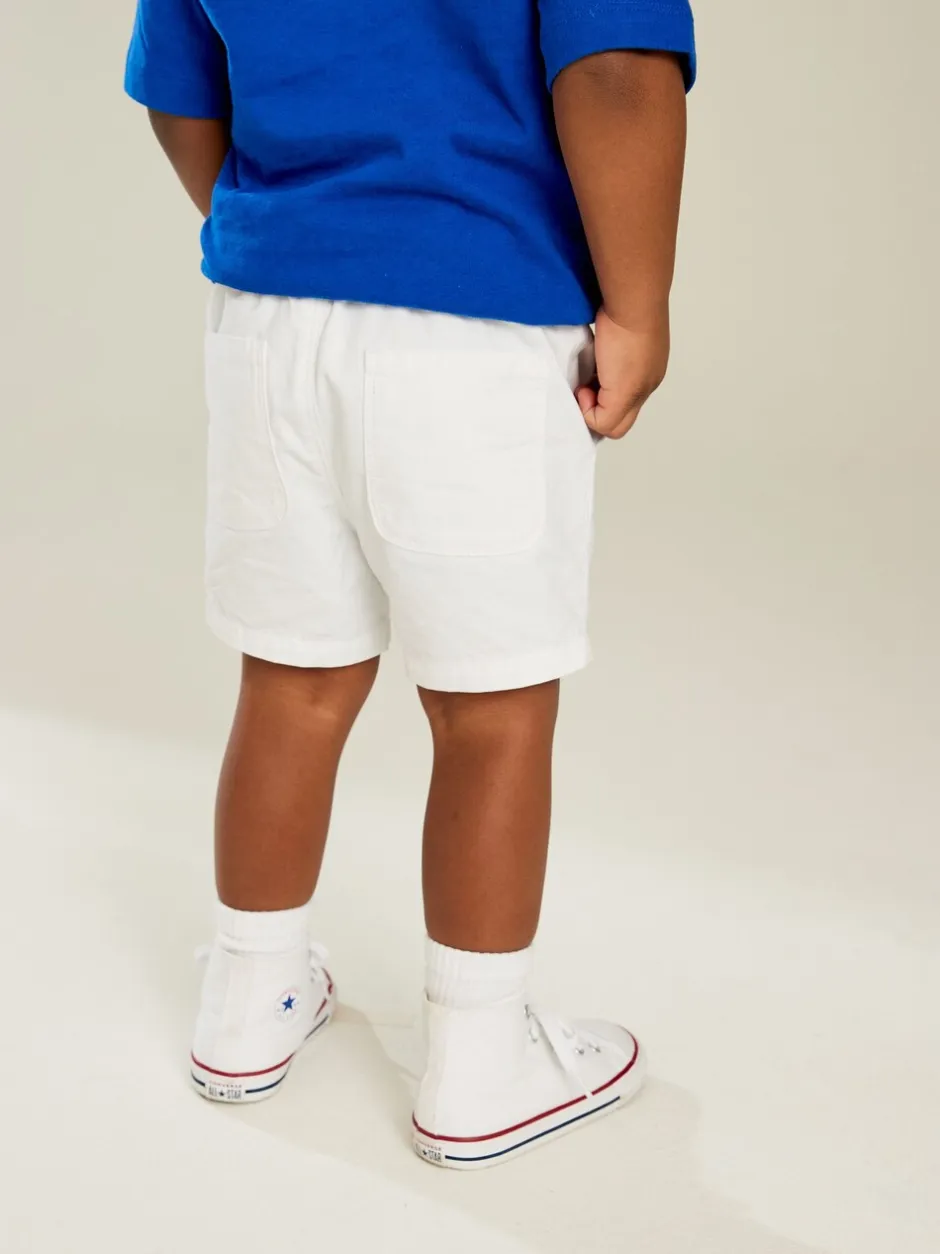 Shorts|Shorts*Next Wit - Shorts met trekkoord (3mnd-7jr)