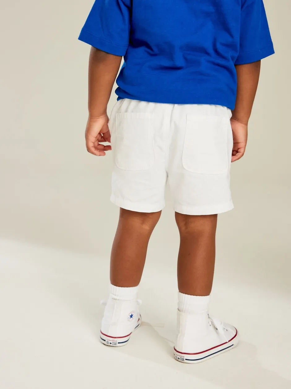 Shorts|Shorts*Next Wit - Shorts met trekkoord (3mnd-7jr)