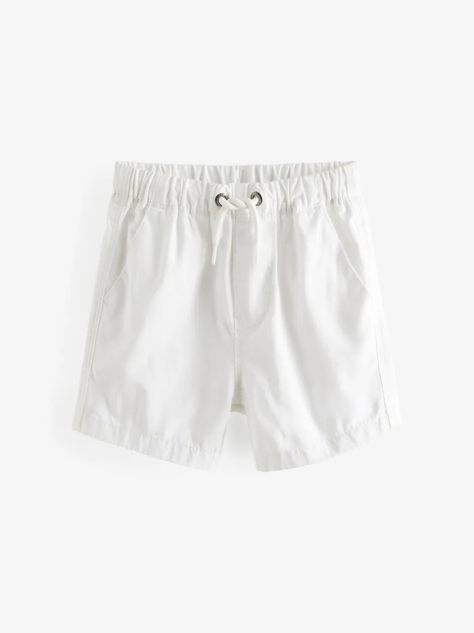 Shorts|Shorts*Next Wit - Shorts met trekkoord (3mnd-7jr)