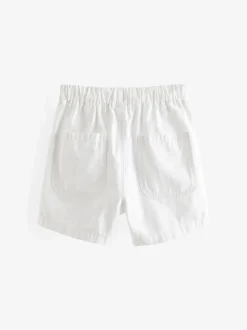 Shorts|Shorts*Next Wit - Shorts met trekkoord (3mnd-7jr)