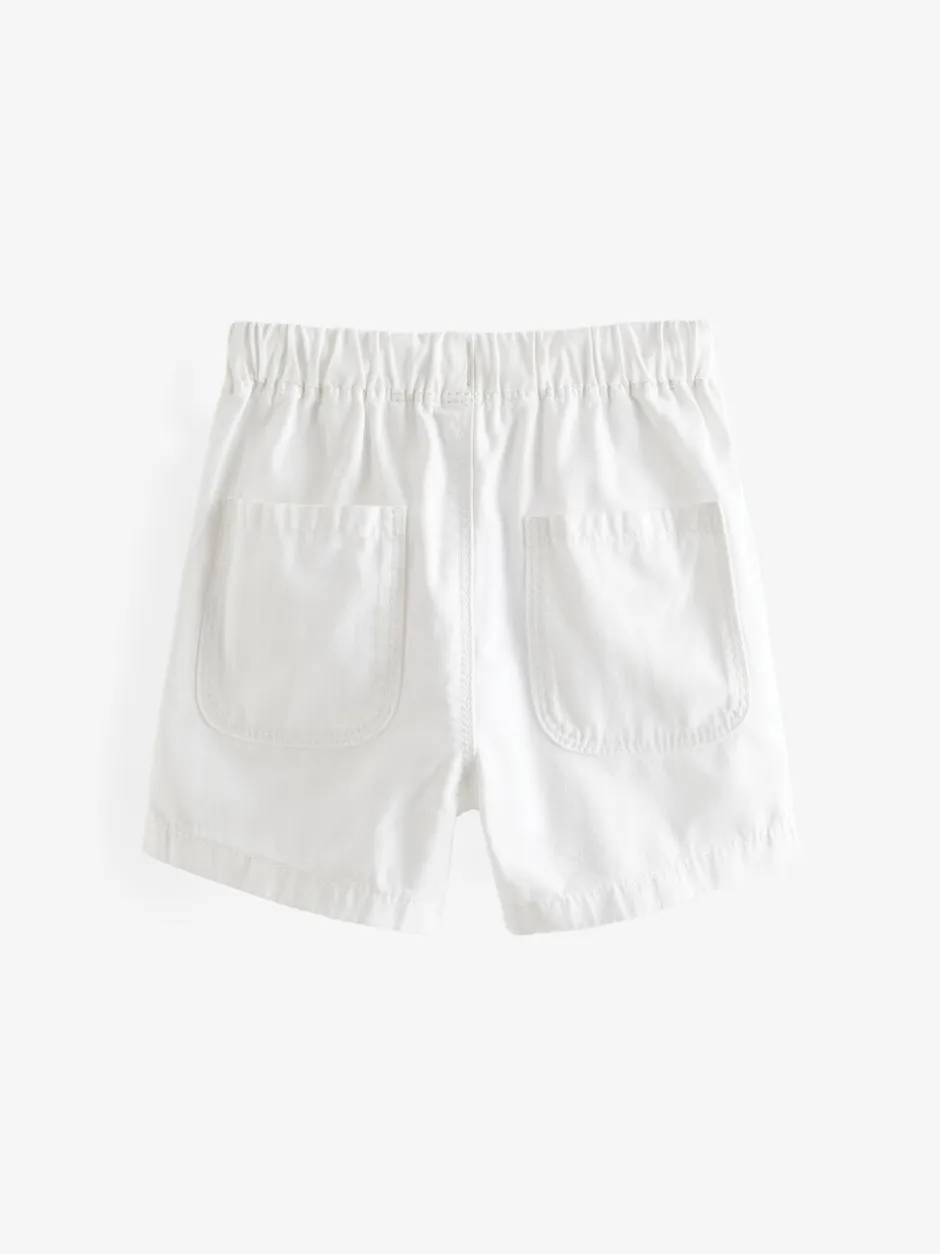 Shorts|Shorts*Next Wit - Shorts met trekkoord (3mnd-7jr)