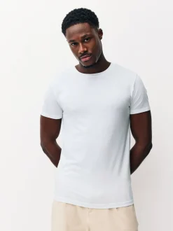 Ondergoed|Ondergoed|Next - Signature TENCEL™ Lyocell T-Shirts 2 Pack Wit