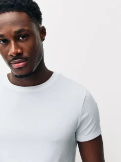 Ondergoed|Ondergoed|Next - Signature TENCEL™ Lyocell T-Shirts 2 Pack Wit