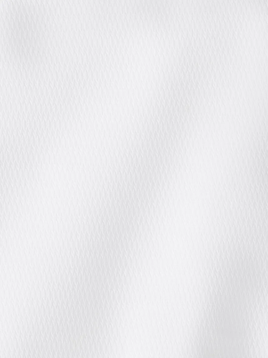 Formele Overhemden*Next Wit - Slim Fit - Textured Double Cuff Long Sleeve Shirt With Wing Collar And Bow Tie Pack