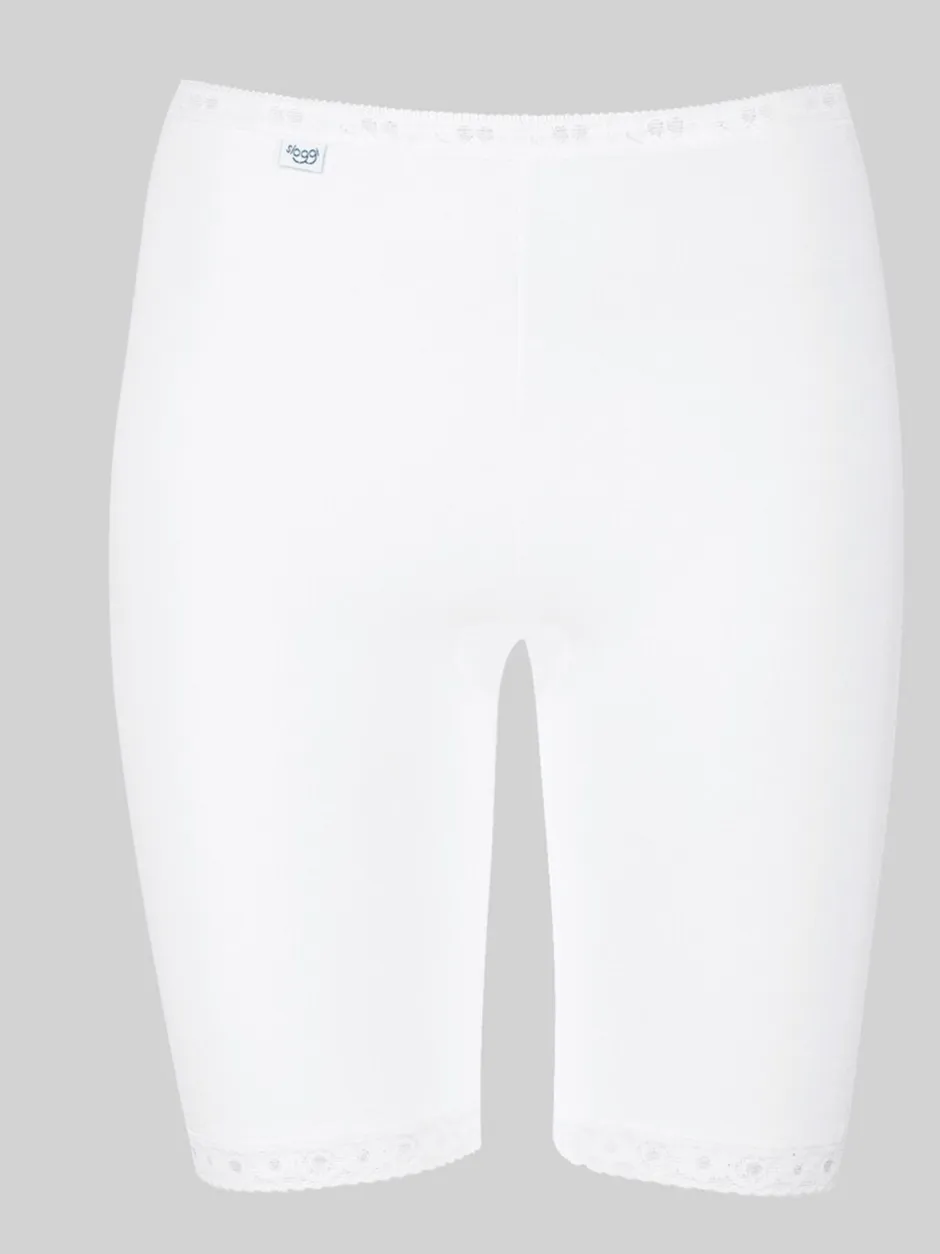 Shorts|Sloggi - - Lange Basic+ short Wit
