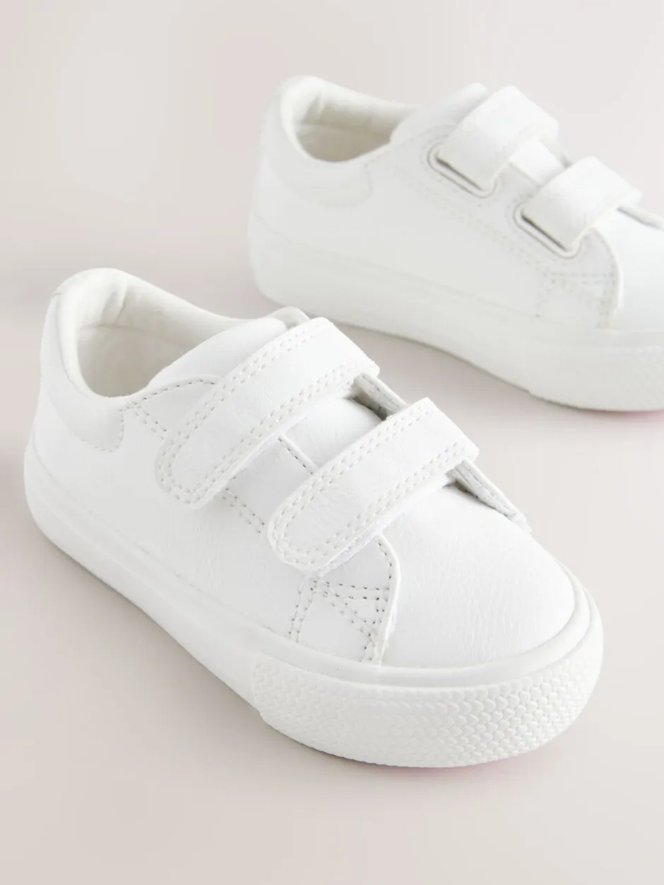 Sneakers|Sneakers*Next - Sneakers met dikke zool en klittenbandsluiting Wit