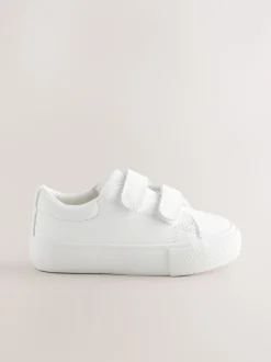 Sneakers|Sneakers|Next - Sneakers met dikke zool en klittenbandsluiting Wit