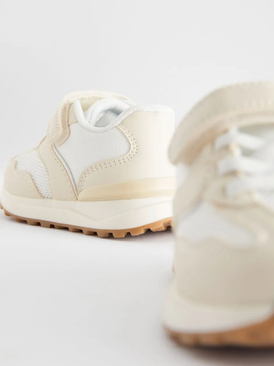 Sneakers|Sneakers|Next - Sneakers met elastische veters en klittenbandsluiting Wit