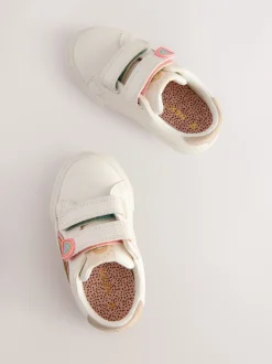 Sneakers|Next - Sneakers met klittenbandsluiting Wit