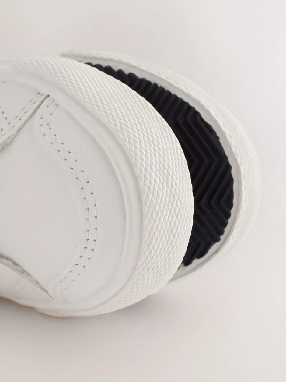 Sneakers|Next - Sneakers met twee klittenbandjes Wit
