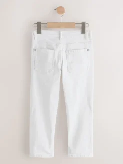 Jeans|Next Wit - Stretchjeans (3-17jr)