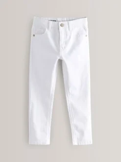 Jeans|Next Wit - Stretchjeans (3-17jr)