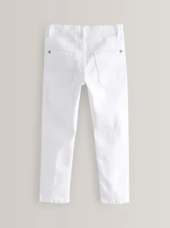 Jeans|Next Wit - Stretchjeans (3-17jr)