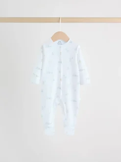 Multipacks|Babypakjes En Babypyjama's*Next - Verpakking van 3 babypyjama's (0-2jr) Wit