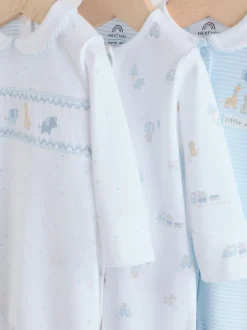 Multipacks|Babypakjes En Babypyjama's*Next - Verpakking van 3 babypyjama's (0-2jr) Wit