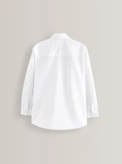Schoolkleding|Overhemden En Blouses*Next Wit - Verpakking van 2 formele schoolhemden met lange mouwen (3-18jr)