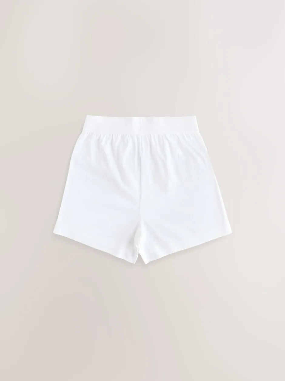Ondergoed*Next - Verpakking van 5 ruimvallende 100% katoenen Boxer (1.5-16jr) Wit