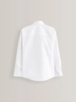 Schoolkleding|Shirts*Next Wit - Verpakking van 2 schooloverhemden met lange mouwen (3-17jr)