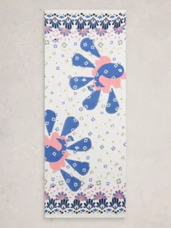 Mutsen, Handschoenen En Sjaals|White Stuff - Sophie sjaal met print Wit