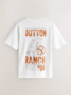 T-Shirts En Hemden|Next Wit - Yellowstone Graphic Print T-Shirt