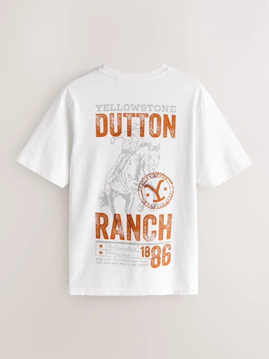 T-Shirts En Hemden|Next Wit - Yellowstone Graphic Print T-Shirt